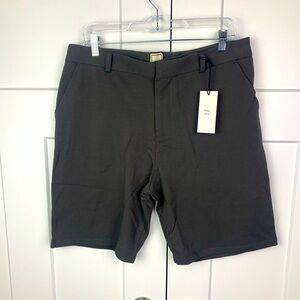 NWT Swet Tailor Men's EveryDay Chino Shorts Gray Size 34